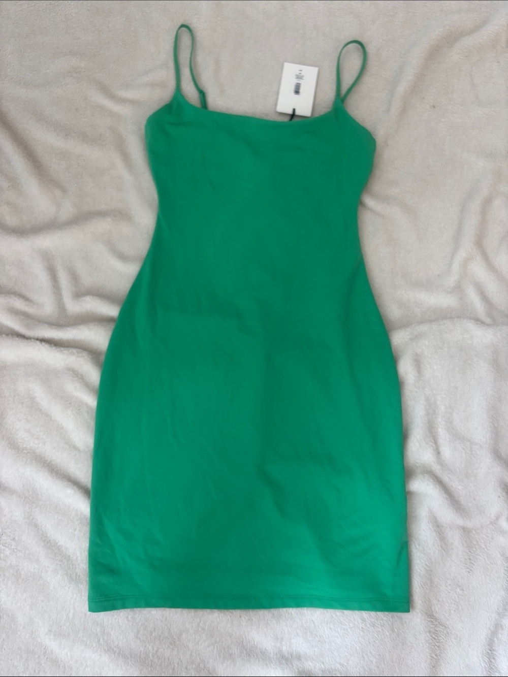 Aritzia Contour Cami Mini Dress - Size S, Court Green